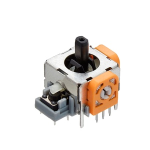 JN10K serisi 16mm plastik mil xcontroller PS2 oyun denetleyicisi için <span class=keywords><strong>360</strong></span> 3D Analog Joystick sopa