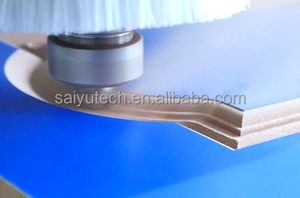 Máquina de enrutador CNC de madera 3D de 4 ejes HK4 individual para puerta de muebles Mach3 para gabinete de fresado CNC de carpintería enrutador de corte CNC - Product Image 5