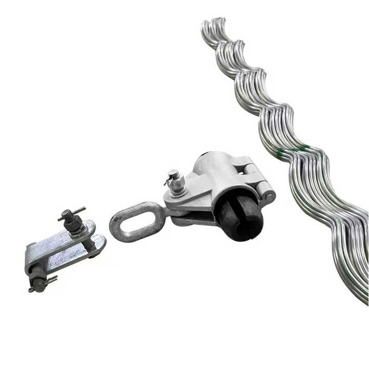 ADSS Fiber Optic Cable Accessories Suspension Clamp Fiber Optic Helical Suspension Clamp for Adss Cable
