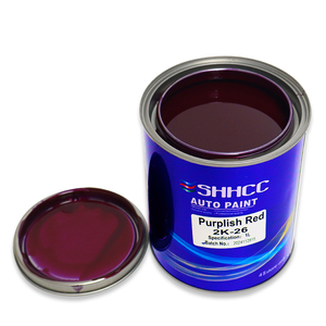 Vernice Auto Prezzo all'Ingrosso 2K Rosso Viola Vernice per Ritocchi Auto - Product Image 6