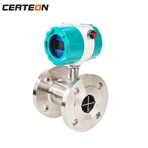 Low Price Dc 24v LUGB Digital LWGY Turbine Oil <strong>Flow</strong> <strong>Meter</strong> for diesel Fuel Milk Petrol Gasoline Fruit Juice Transmitter - Product Image 3