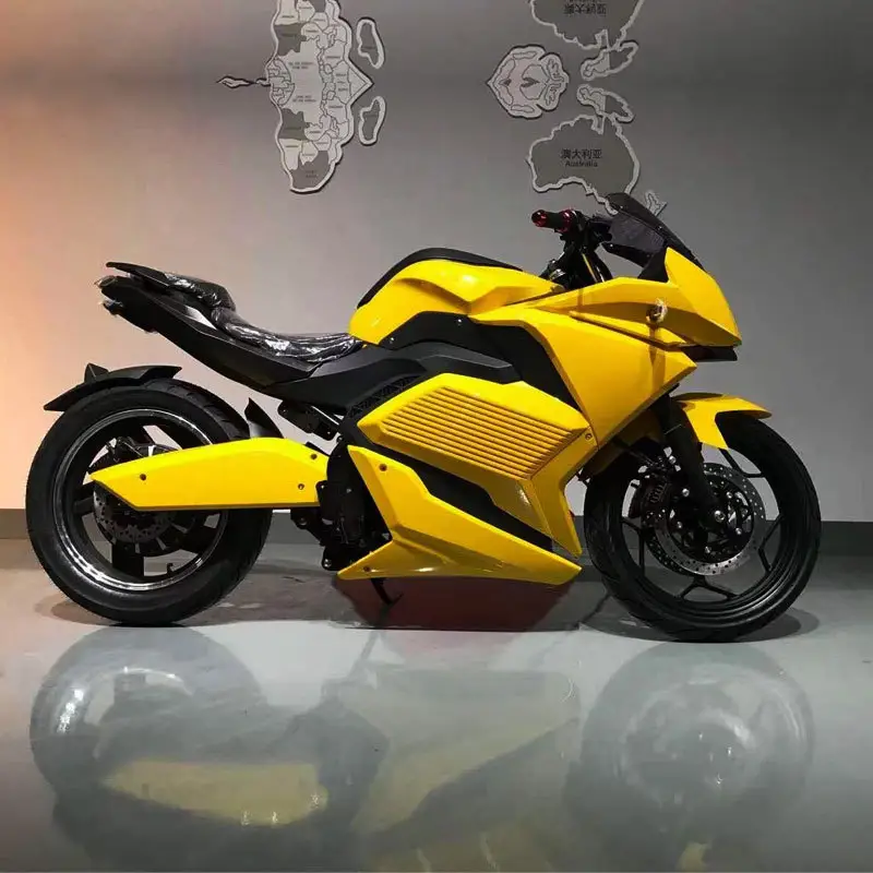 موديل جديد 2024 150KM / H 50cc سكوتر عالية السرعة 72V150Ah دراجات نارية ياماها 250cc موتور جوج