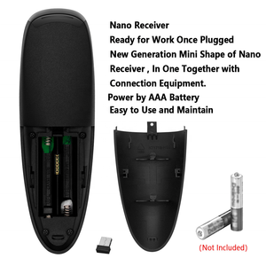 Universelle IR-Lern-Sprach steuerungs funktion G10S Pro 2.4G Drahtlose Fernbedienung Luftmaus-Ersatz für Media Player TV-Box