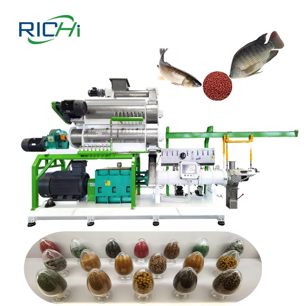 RICHI – Machine automatique à granulés d'aliments pour poisson-chat