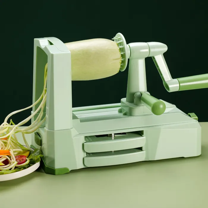 Cozinha Ferramenta Held Spiral Potato Slicer Vegetal Spiralizer Cortador