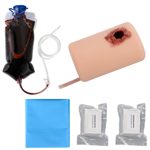 Gunshot Wound Pack <strong>Trainer</strong> with Tourniquet, Bleed Control Training Model for TCCC/<strong>EMT</strong>/PHEC Course - Product Image 6