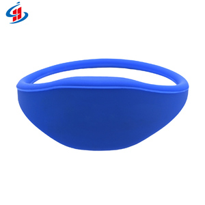 Free Sample 13.56MHz F08 Dual Color NFC Payment Wristband with RFID Communication Interface for Access Control Card - Product Image 6