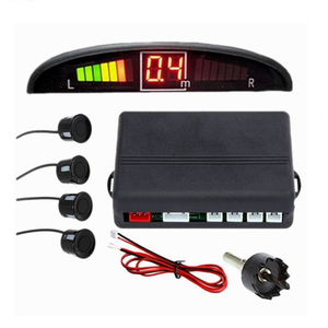 Sistema de alarma Aist de estacionamiento de fábrica con 4 sensores y pantalla LCD para automóvil 12V - Product Image 1