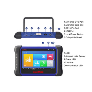 IM508-máquina de programación de llaves avanzada, escáner automático XP400, herramienta de diagnóstico de coche, programador - Product Image 2