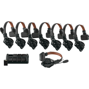 Solidcom C1 Sistema de intercomunicación inalámbrico dúplex completo con 8 auriculares Sistemas de intercomunicación de transmisión