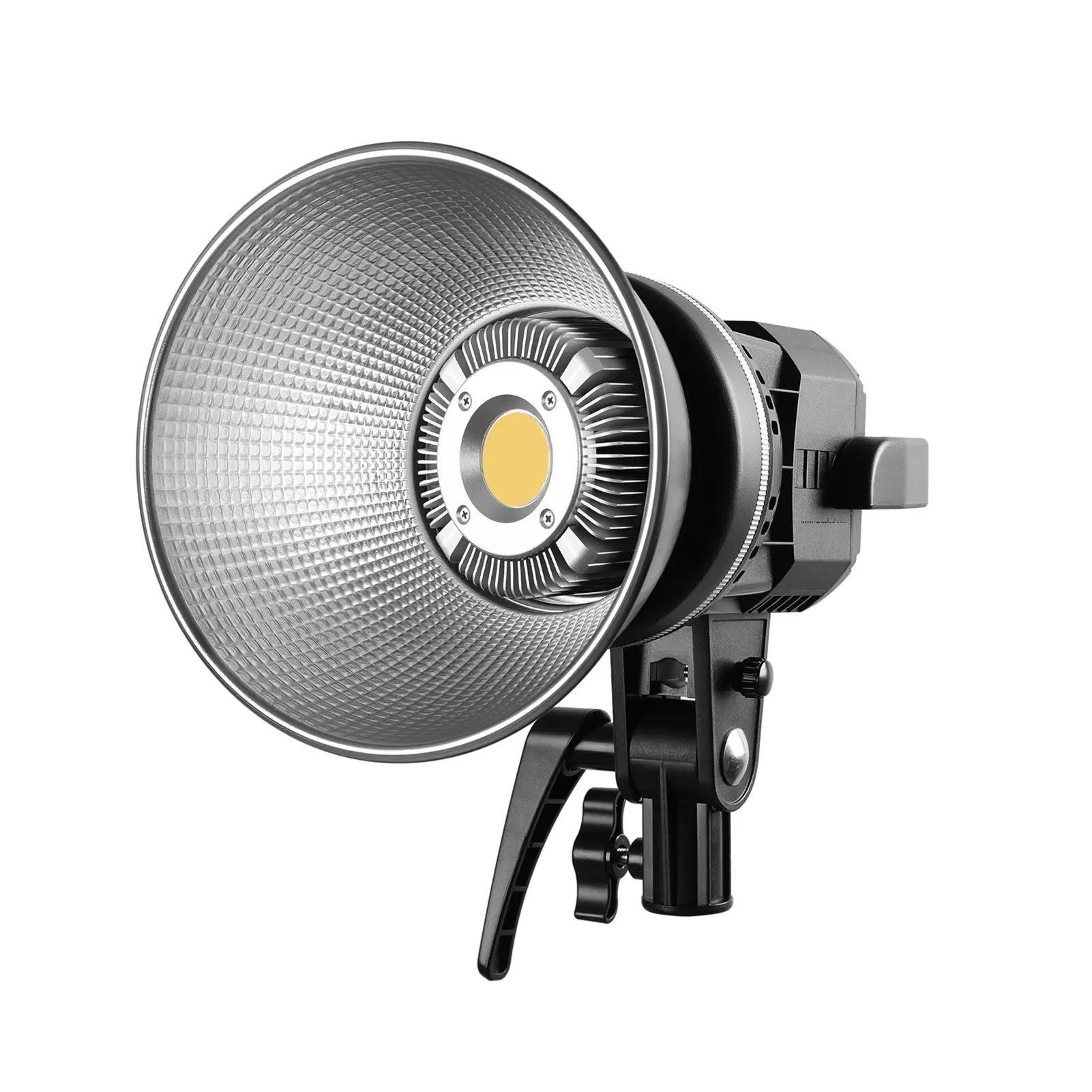 جديد P80S 80W فريسنل ضوء 5600K LED الفيديو الضوئي ستبليس سطوع تعديل CRI 97 مع بوينس جبل للتصوير الفيديو