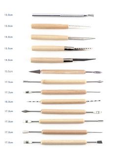 Polymer <strong>Clay</strong> Tools Ceramics <strong>Clay</strong> Sculpting Tools Kits Air Dry <strong>Clay</strong> Tool Set for Adults, Kids, Pottery Craft, Baking, Carving - Product Image 3