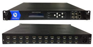 COL5022F H.265 6モジュールH.265 ASI 24 IP SPTS入力1 MPTS出力エンコーダー - Product Image 2