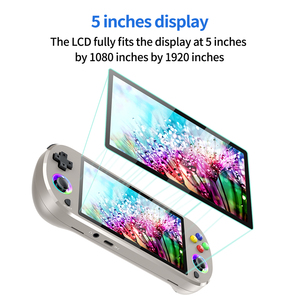M22pro 2024年の新しい5インチレトロビデオハンドヘルドゲームコンソールは、<span class=keywords><strong>ps1</strong></span>用の20000以上の内蔵ゲームでテレビに接続できます。