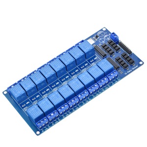 TZT 5V 12V 16 Channel <strong>Relay</strong> <strong>Module</strong> for <strong>arduino</strong> ARM PIC AVR DSP Electronic <strong>Relay</strong> Plate Belt optocoupler isolation - Product Image 5