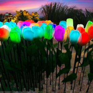 RGB <strong>DMX</strong> Artificial Rose Tulip Flower Lights <strong>with</strong> 512 <strong>DMX</strong> <strong>Controller</strong> for Outdoor Event and Project Decorative Lighting - Product Image 4