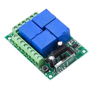 433Mhz Universal Wireless <strong>Remote</strong> <strong>Control</strong> Switch 4CH Relay Receiver Module