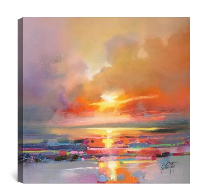 High quality beautiful modern large abstract wall art acrylic painting abstract seascape oil painting on canvas