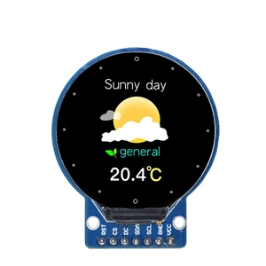 TFT-Display 1,28-Zoll-TFT-LCD-Anzeigemodul Rund RGB 240*240 GC9A01 Treiber 4-Draht-SPI-Schnittstelle 240x240 PCB Für Arduino
