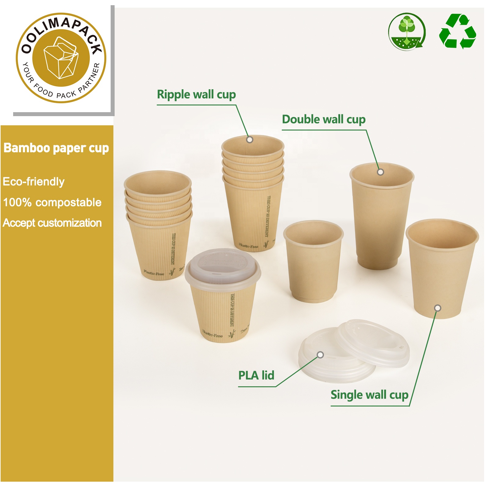 bamboo paper cup