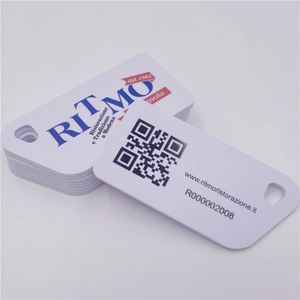 Custom <strong>QR</strong> <strong>Code</strong> Smart Card Nfc Key Fob Nfc Key Mini Card Nfc Key Tag for Loyalty - Product Image 5