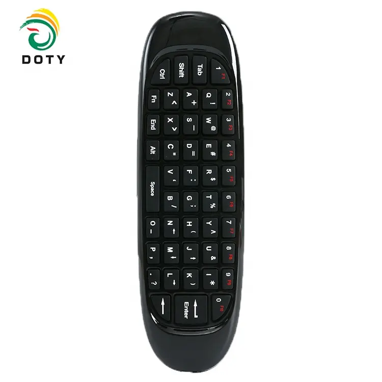 C120 2.4G Universal Android BOX Remote Air Mouse Remote Controller dengan Keyboard untuk Smart TV