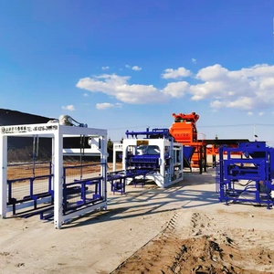 Заводская цена автоматический блок делая машину кирпич машина (QT4-15) - Product Image 1