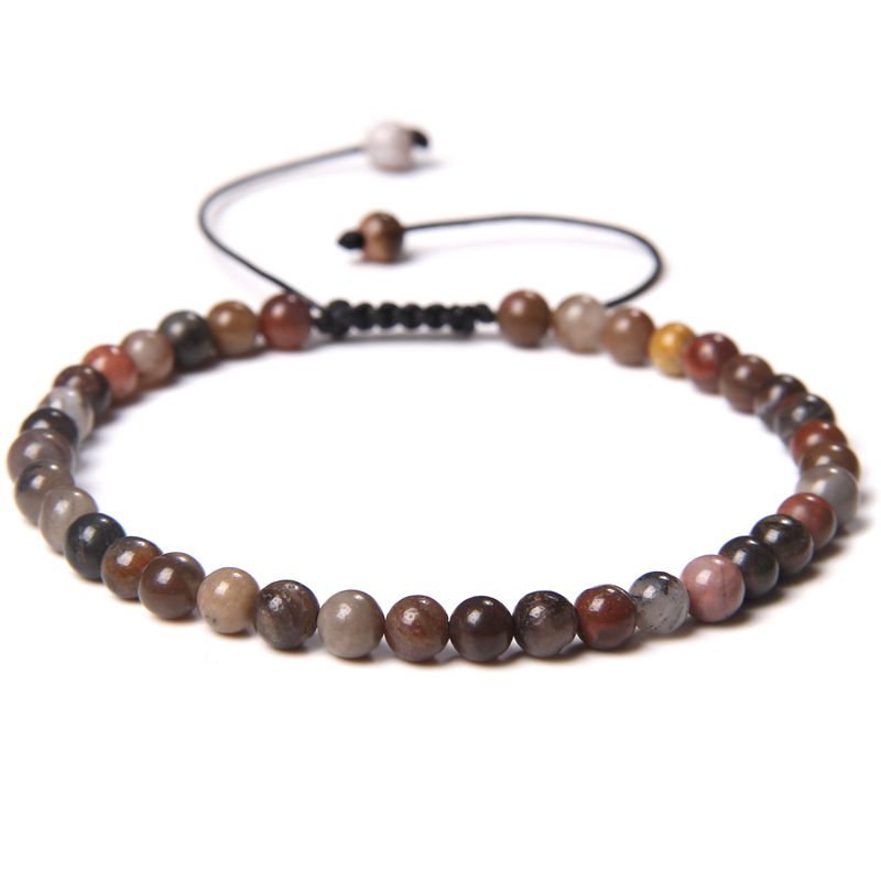 Agate mexicaine brun terreux