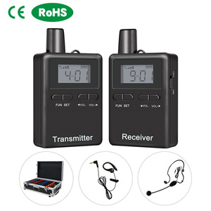 Rich Age 2.4G Whisper-Audioguide Ein bis viele drahtlose Reiseleiter systeme für den Besuch von Schiedsrichtern im Reisegruppen museum - Product Image 3
