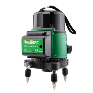 Proyector de línea láser de nivel infrarrojo de grado industrial y DIY para uso en exteriores Luz verde automática de alta precisión - Product Image 5