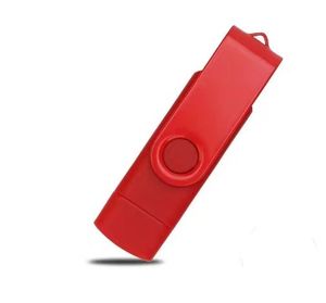 Otg Usb Flash sürücü 32gb 64gb 128gb Flash bellek 8 Gb akıllı telefonlar için 2 in 1 Cle Usb 2.0 Pendrive özelleştirilmiş Usb cihazı - Product Image 4