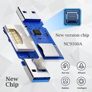 用于PC的USB 3.0 sd卡读卡器，用于相机存储卡读卡器的Micro sd卡到USB适配器，用于笔记本电脑的wanurs读卡器 - Product Image 3