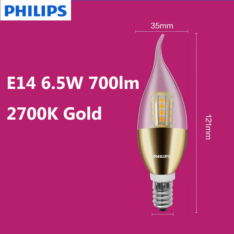 5 E14 6,5W 700lm 2700K Or