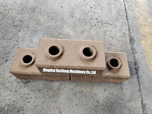 Smart <strong>Block</strong> Machine for Building Material DF4-10 <strong>Interlocking</strong> Brick Machine Stabilized Red Soil Brick - Product Image 6