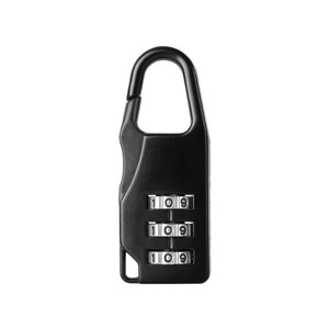 3 Mini Dial Digit Number <strong>Code</strong> Password Combination Padlock Security Travel Safe Lock for Padlock Luggage Lock of Gym - Product Image 1