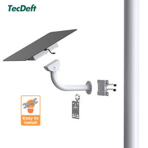 TecDeft, полностью черные солнечные панели Micro USB/Type-C/DC5521, солнечное зарядное устройство 40 Вт для умного трафика/Raspberry Pi - Product Image 3
