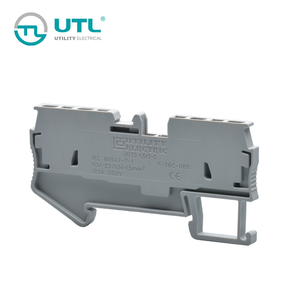 UTL Panel Mounting Cage <strong>Spring</strong> Clamp Feed Through Equallent Plug-in <strong>Connection</strong> <strong>Terminal</strong> <strong>Blocks</strong> - Product Image 2
