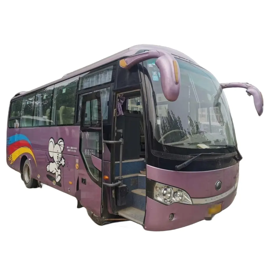 Bus scolaire de luxe d'entraîneur de transport de ville de grande capacité de siège à bas prix à vendre