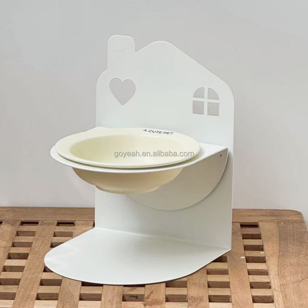 Bol en céramique beige avec support Maison Blanche
