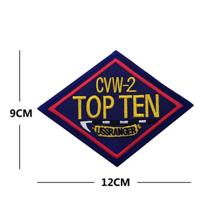 Top Gun Maverick Bộ Hoàn Chỉnh Áo Khoác Thêu Các Bản Vá Lỗi Sắt Trên Hạt PVC Thân Thiện Với Môi Vải Tùy Chỉnh Ngoài Trời Túi Phụ Kiện - Product Image 2