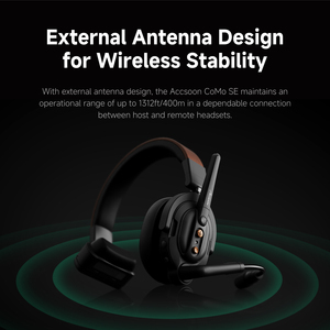 Accsoon CoMo SE <strong>2</strong>.4GHz Full-duplex <strong>Wireless</strong> <strong>Intercom</strong> <strong>System</strong> - Product Image 5