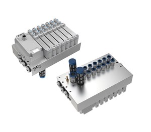 Valve Island Supports PROFINET Ethernet/<strong>IP</strong> EtherCAT CC-Link I <strong>Modbus</strong> <strong>TCP</strong> Communication <strong>Protocol</strong> with VUVG-B18-P53C-ZT-F-1T1L - Product Image 3