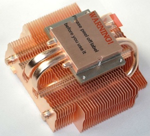 Custom CPU Cooler <strong>Heatsink</strong> with 4 Pcs Heatpipe, Server Heat Dissipation Module - Product Image 3