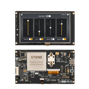 STONE personalizable 5,0 pulgadas 800*480 TFT LCD Módulo de pantalla UART interfaz serie Ethernet WIFI pantalla táctil - Product Image 1