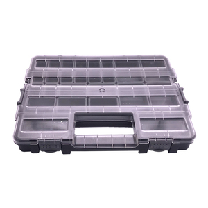 促销塑料车库工具箱美国通用工具箱零件PP塑料工具箱 - Product Image 2