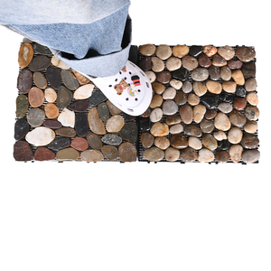 Bất động đá tự nhiên làm vườn ngoài trời thân thiện với môi vuông lồng vào nhau chắp vá gạch lát sàn - Product Image 2