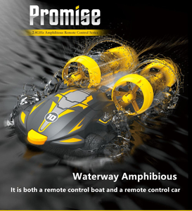 HOSHI C1 2.4G Water &amp; Land 2 in 1 Amphibious Drift <strong>Car</strong> Remote Control Hovercraft High Speed Boat RC Stunt <strong>Car</strong> - Product Image 4