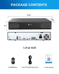 4COVR 4K H.265 Network Video Recorder 5MP/6MP/8MP/12MP IP Camera <strong>Input</strong> 64-Channel Mobile App Remote 8-SATA Ultra 64CH Nvr - Product Image 3