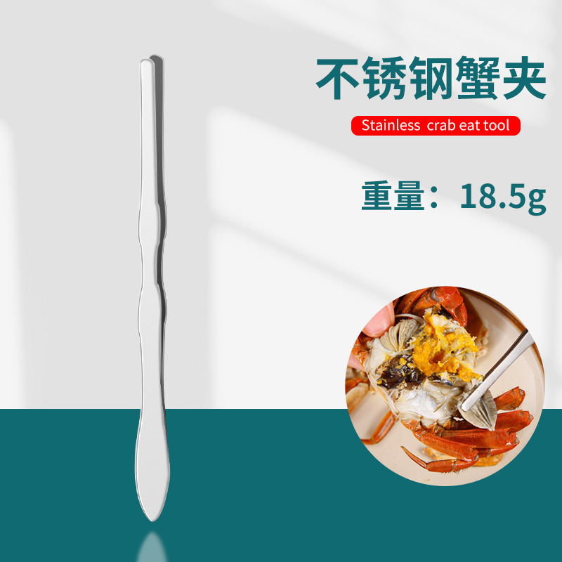 Stainless steel crab clips