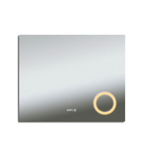 Fullkenlight放大镜浴室触摸屏时间显示除雾器浴室智能发光二极管镜 - Product Image 2